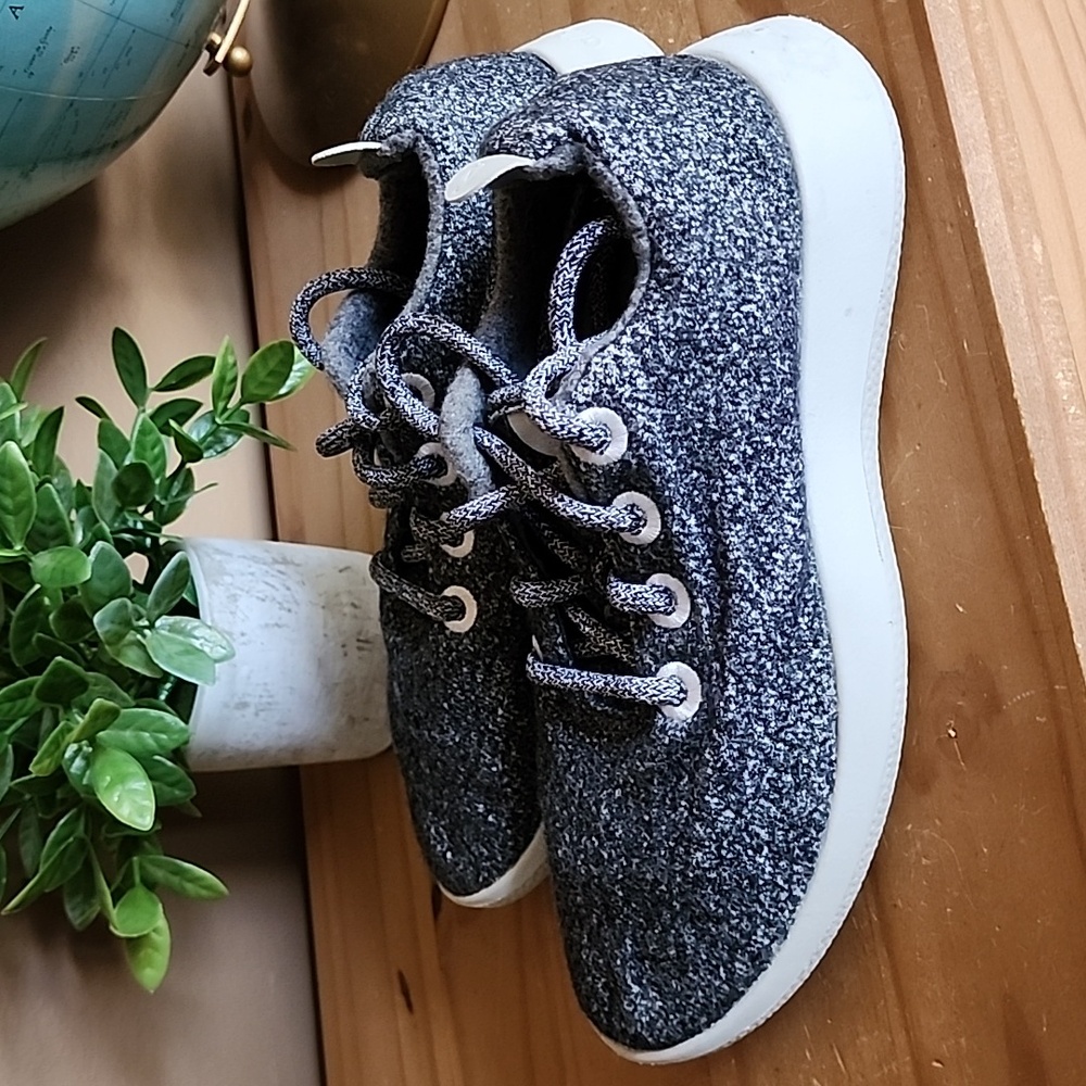 Allbirds Merino Wool Natural Gray Sneakers Size 6